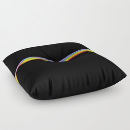Variation on the Rainbow 4 Floor Pillow