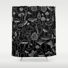 Marcella Mushrooms Shower Curtain
