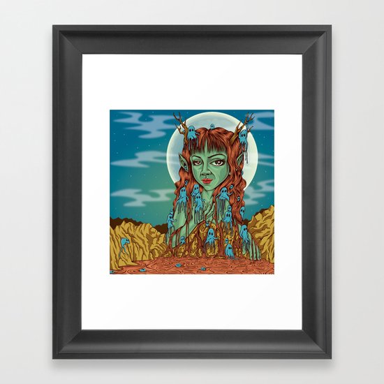 The Keeper Framed Art Print