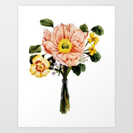 mini bouquet Art Print