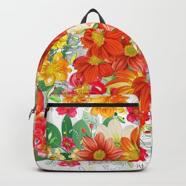 Flower 5 Backpack