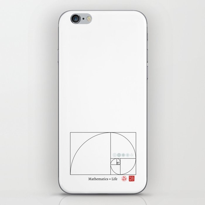 Mathematics = Life iPhone Skin