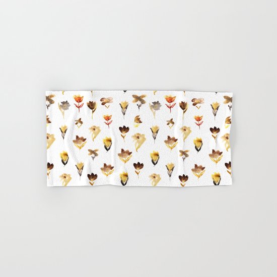 The beauty of dry flowers Hand & Bath Towel