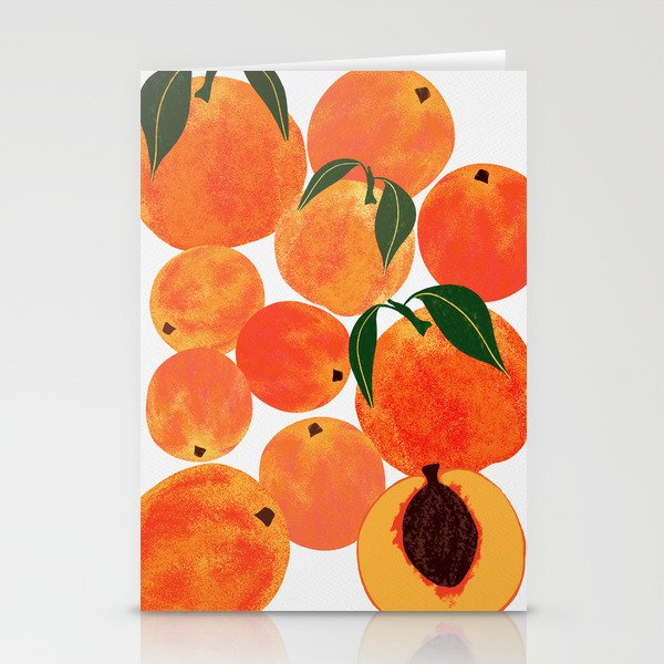 Peach Harvest Stationery Cards