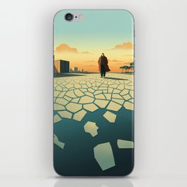 Shattered City iPhone Skin