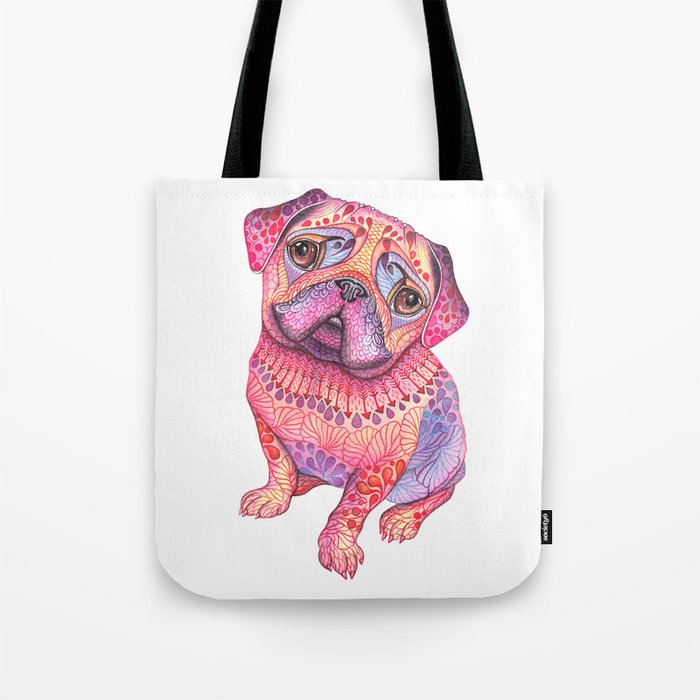 Pugberry Tote Bag