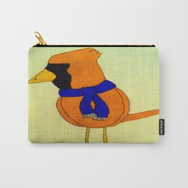 Chilly Cardinal  Carry-All Pouch