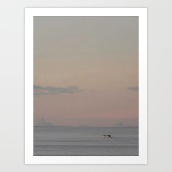 Guada sunset Art Print