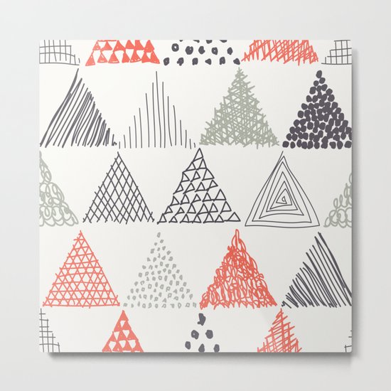 Triangle Metal Print