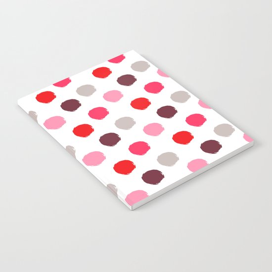 Fancy polka dot Notebook