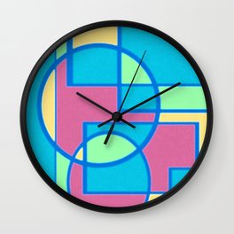 Roads and Roundabouts Wall Clock
