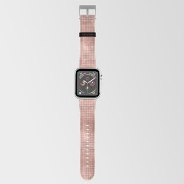 Luxury Rose Gold Sparkle Pattern Apple Watch Band