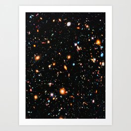 Hubble Extreme Deep Field Art Print