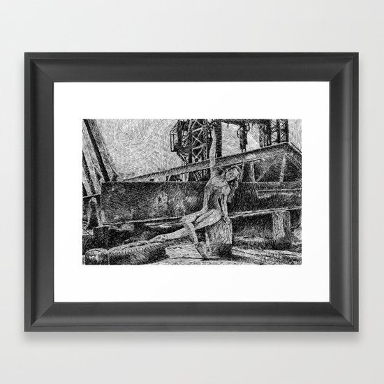 Fingerprint - Dance Framed Art Print