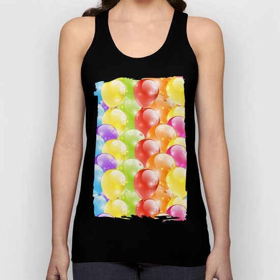 balloons Unisex Tank Top