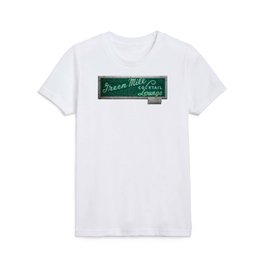 Green Mill Cocktail Lounge Vintage Neon Sign Uptown Chicago Kids T Shirt