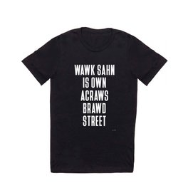 Wawk Sahn T Shirt | Graphicdesign, Typography 