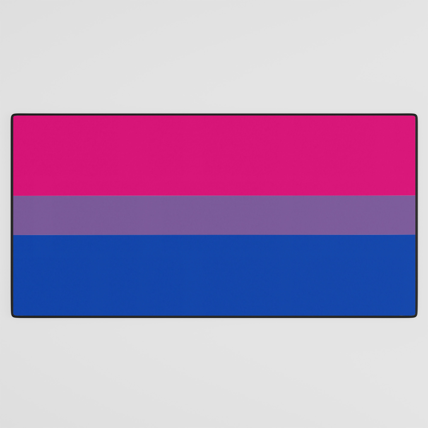 Bisexual Desk Mat by Lucia Society6 photo