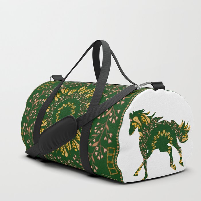 Galloping horse3 Duffle Bag