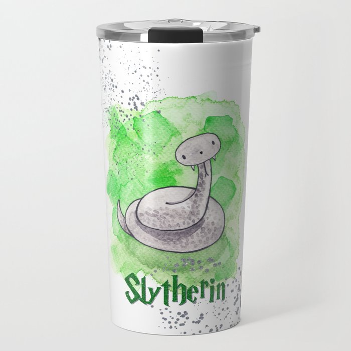 Slytherin - H a r r y P o t t e r inspired Travel Mug