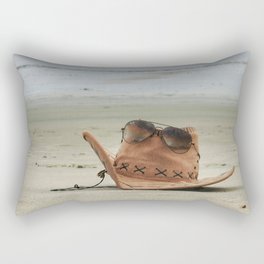 Chill at beach! Rectangular Pillow