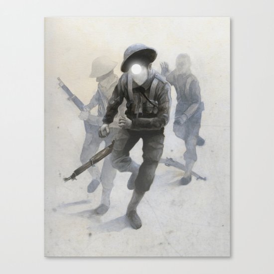 Soldiers Canvas Print