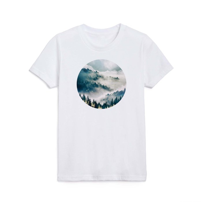 Misty Mountains Kids T Shirt