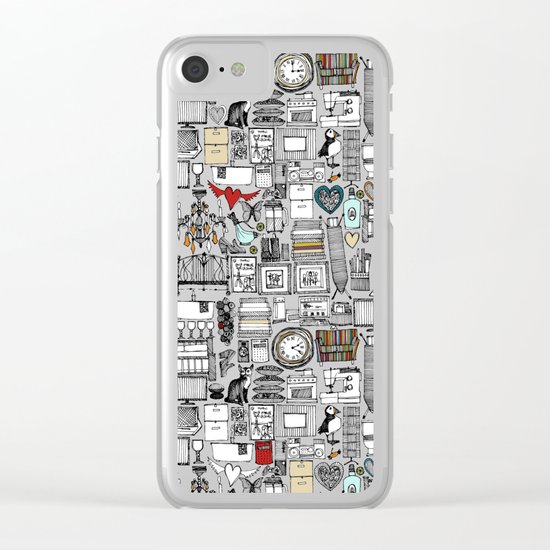 love and stuff Clear iPhone Case
