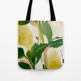 Slow Steady Growth Tote Bag