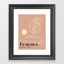 LA FEMME Framed Art Print