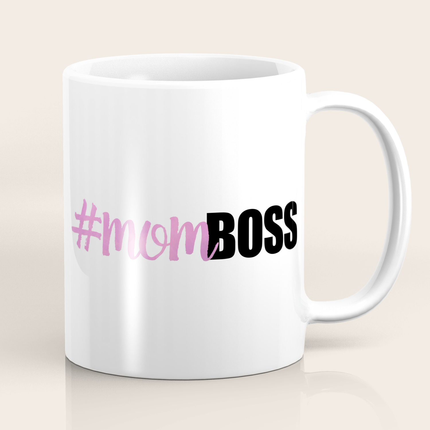 mom boss coffee mug