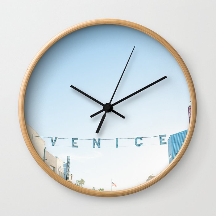 Venice Beach Wall Clock