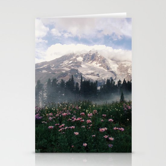 Mt Rainier Stationery Cards