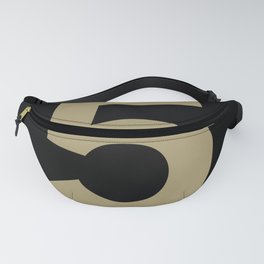 Number 5 (Sand & Black) Fanny Pack