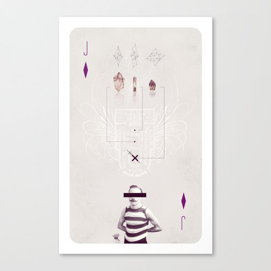 Jack of Diamonds Canvas Print