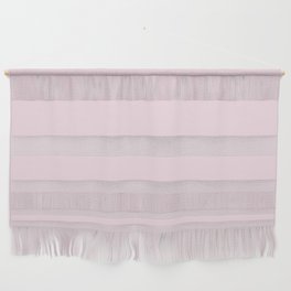 Pink Marshmallow pale pastel solid color modern abstract pattern  Wall Hanging