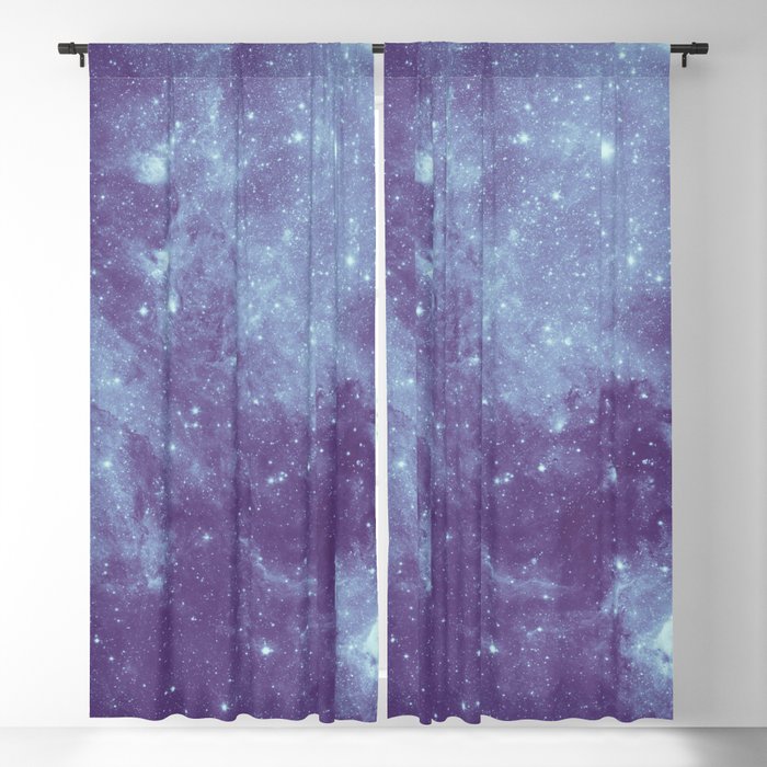 Aesthetic Sky Outer Space Retro Design Blackout Curtain