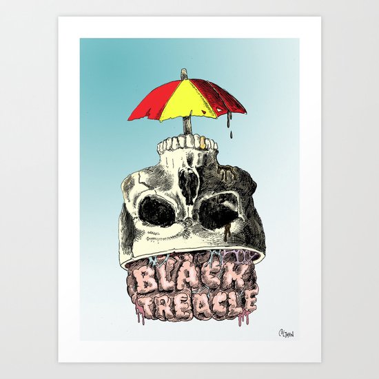 Black Treacle Art Print