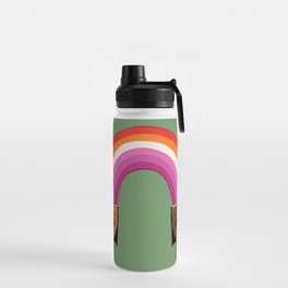 Love is Love - Lesbian rainbow flag Water Bottle