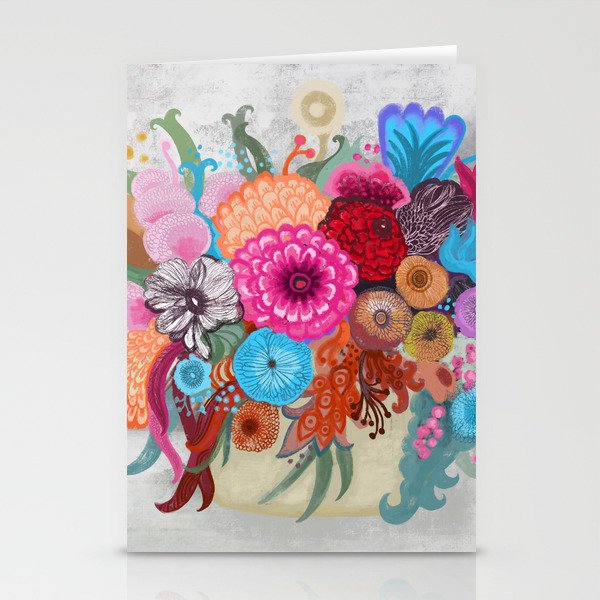 September bouquet Stationery Cards