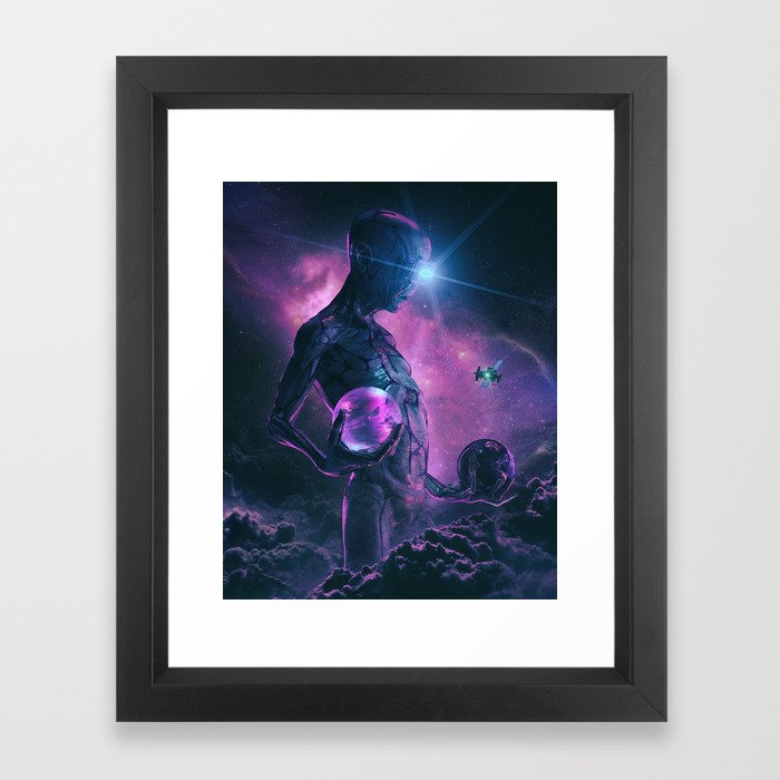 FOUND (everyday 12.15.18) Framed Art Print by beeple | Society6
