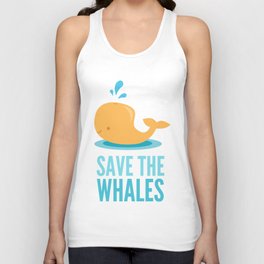 SAVE THE WHALES Tank Top