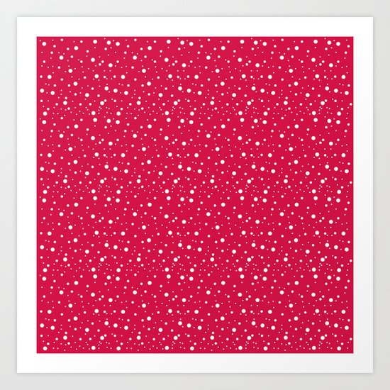 Let it snow... Art Print