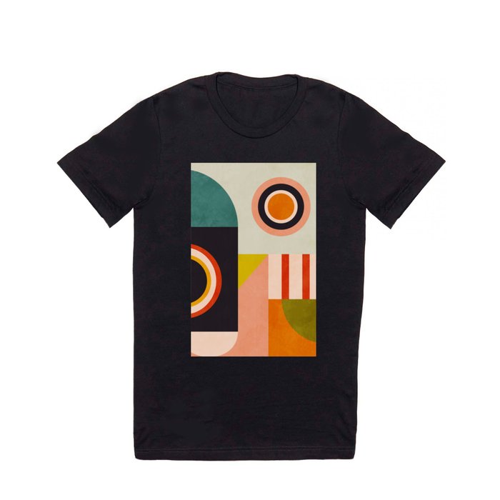 mid mod minimal 3 T Shirt