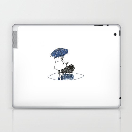 Rainy adventure Laptop & iPad Skin