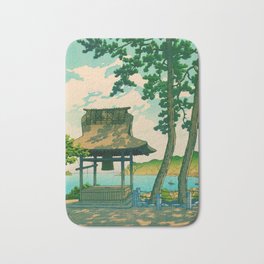 Shogetsuin Temple Ito by Kawase Hasui Bath Mat