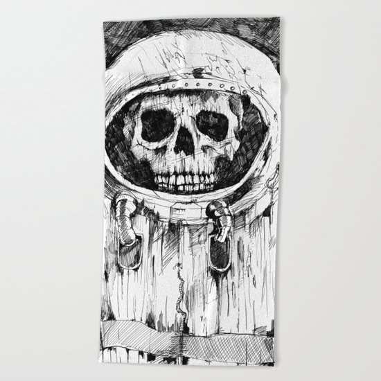 Kosmonauts dream Beach Towel
