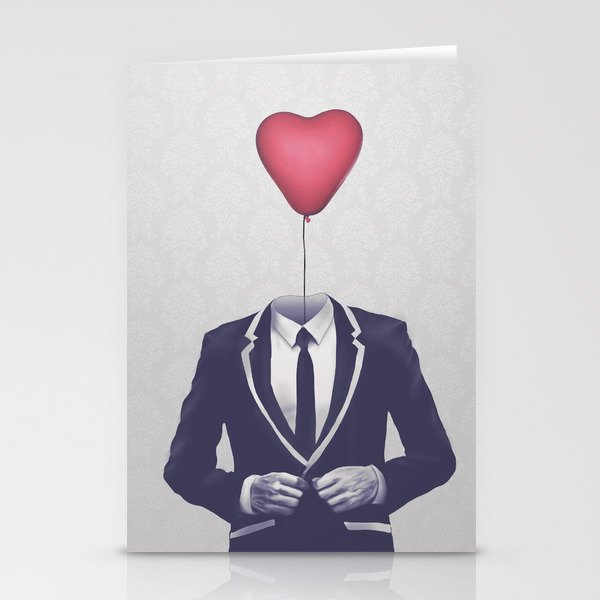 Mr. Valentine Stationery Cards