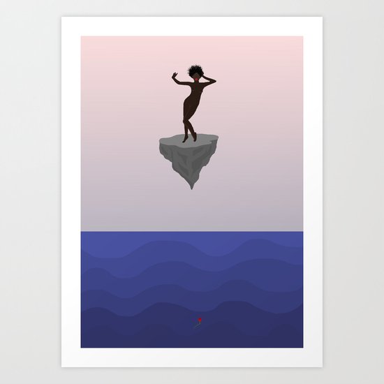 Sunken Art Print