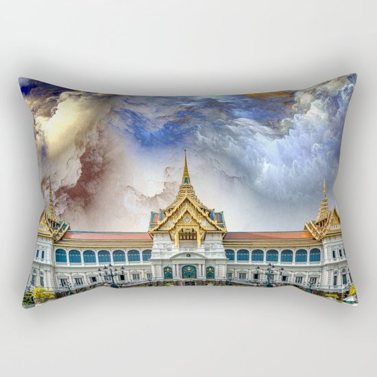 Palace in heaven Rectangular Pillow